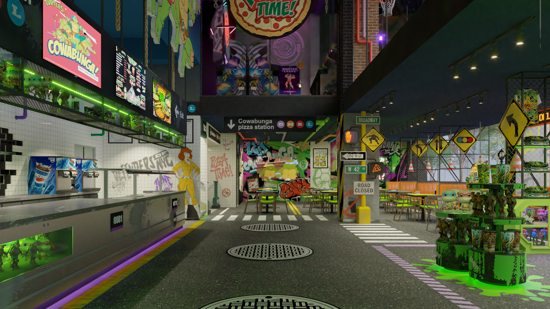 TMNT Cowabunga Pizza preview 1